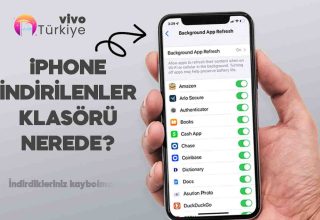 iPhone İndirilenler Klasörü