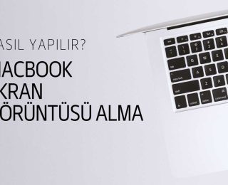mac ekran görüntüsü alma
