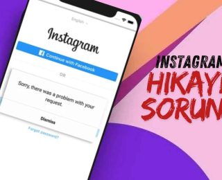 instagram sorry there was a problem with your request hatası çözümü